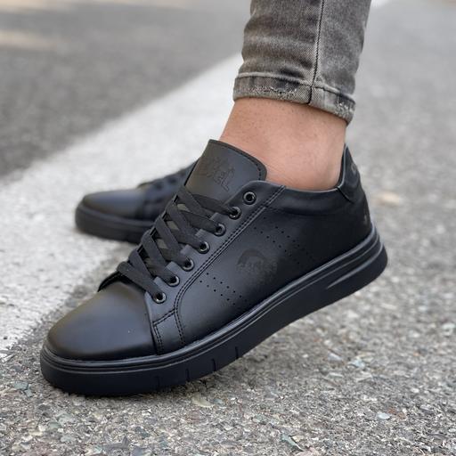 کفش کتانی کلاسیک اسپرت مردانه رنگ مشکی